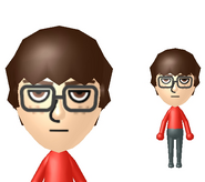 Lucius as a Mii