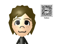 Nathan as a Mii