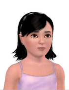 Sims 3 version of Jennifer as a child.