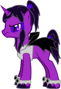 Creepie as a My Little Pony character.