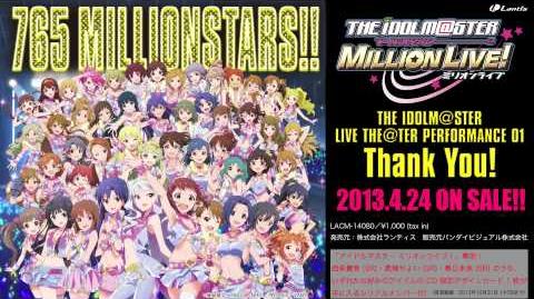 THE IDOLM@STER LIVE THE@TER PERFORMANCE 01 Thank You! | THE iDOLM 