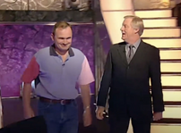 Charles returns to Millionaire on his infamous second night. This was removed after the commercial break when Classic Who Wants to be a Millionaire? aired.