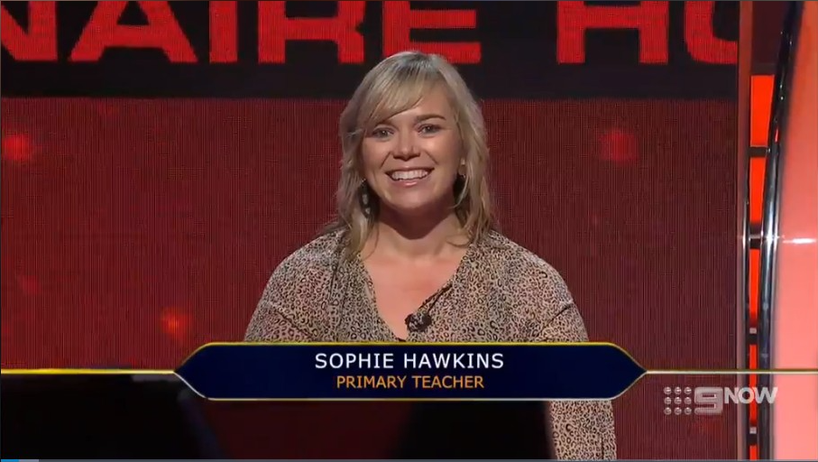 Sophie Hawkins Who Wants To Be A Millionaire Wiki Fandom