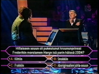 Guest Screen of Finnish version. Similar screen was used on Russia. Picture is from Valentines Day special.