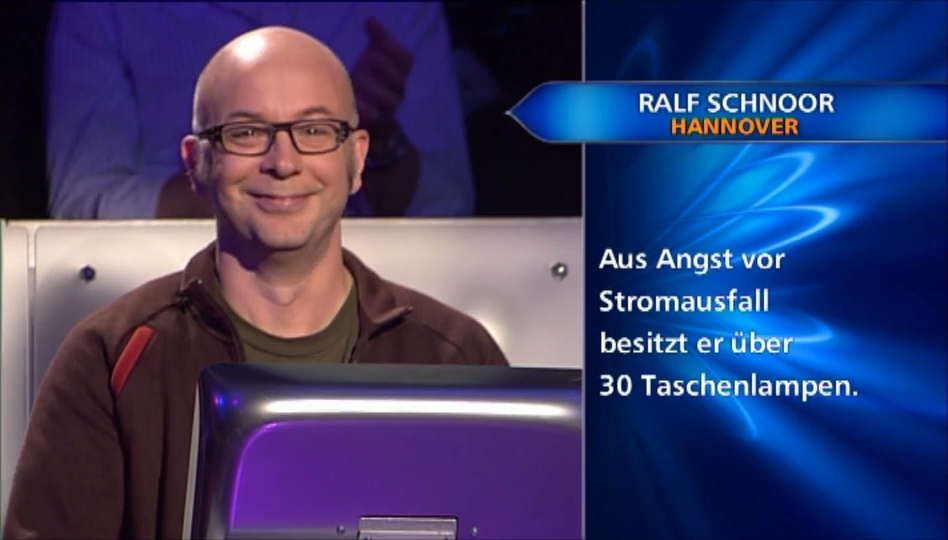 Ralf Schnoor | Who Wants To Be A Millionaire Wiki | Fandom