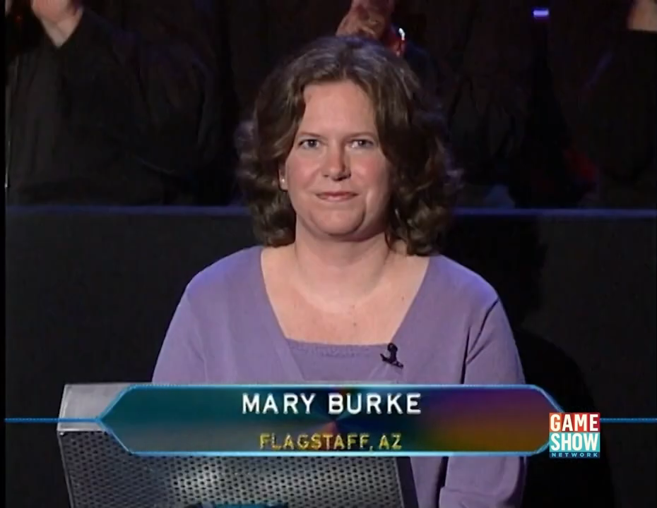 Mary Burke | Who Wants To Be A Millionaire Wiki | Fandom