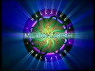 Haluatko miljonääriksi? commercial break logo from 2005