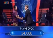 Tự Long in Ai Là Triệu Phú (10th Anniversary)