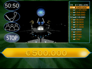 Winning 500,000 Euros