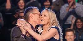 Die Millionenshow Peter Stöger and Ulrike Kriegler