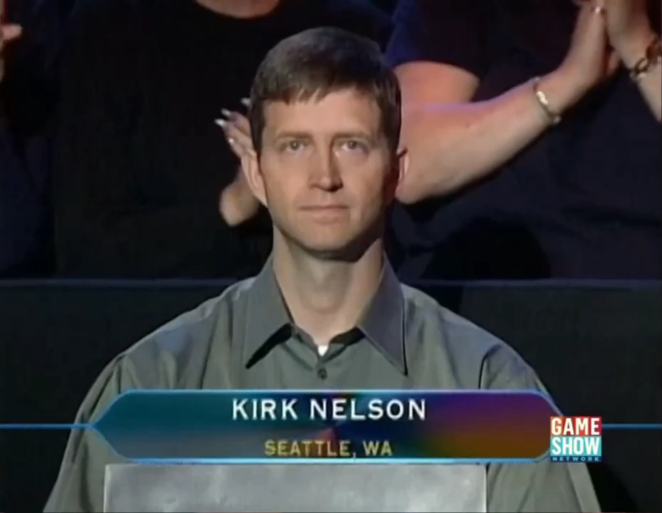 Kirk Nelson | Who Wants To Be A Millionaire Wiki | Fandom