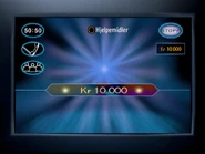 Winning NOK10,000 (Norway 2001)