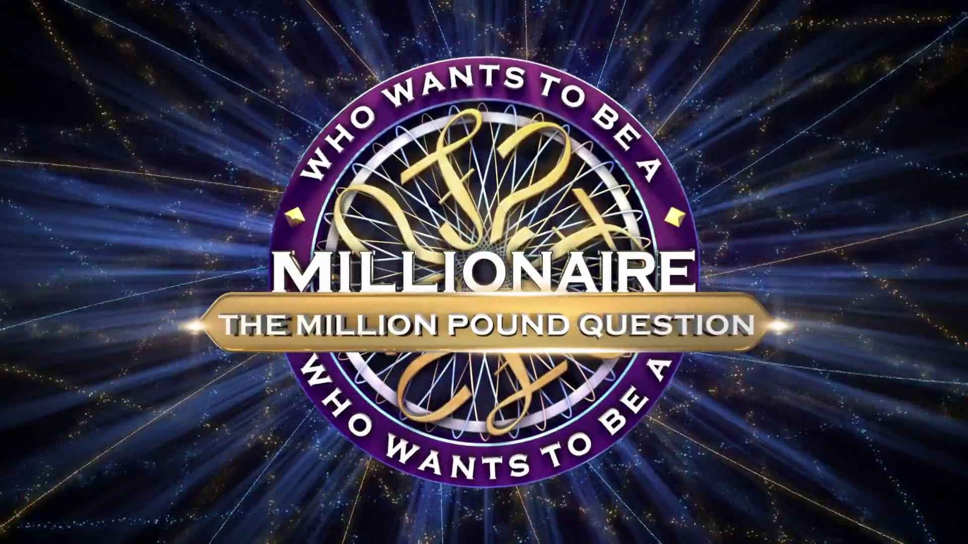 Who Wants to Be a Millionaire The Million Pound Question Who Wants