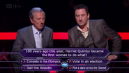 WWTBAM UK Flip 2.png (711 KB) Celebrity contestants Des O’Connor & Lee Mack decided to use their Flip lifeline on their £150,000 question. They did not need to trade it for any of their lifelines, but it only became available to them after answering their £50,000 question.