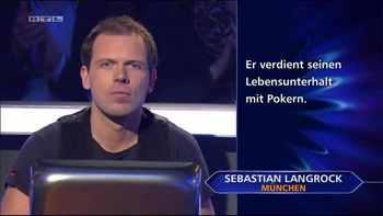 Sebastian Langrock | Who Wants To Be A Millionaire Wiki | Fandom