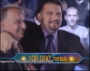 Asen Angelov after winning the top prize