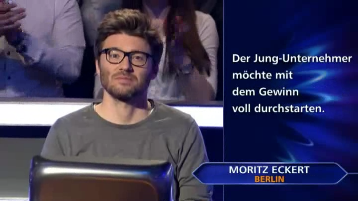 Moritz Eckert | Who Wants To Be A Millionaire Wiki | Fandom