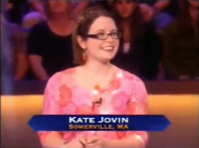 Kate Jovin Who Wants To Be A Millionaire Wiki