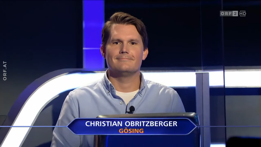 Christian Obritzberger | Who Wants To Be A Millionaire Wiki | Fandom