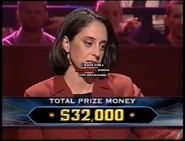 Nicole won AU$32,000