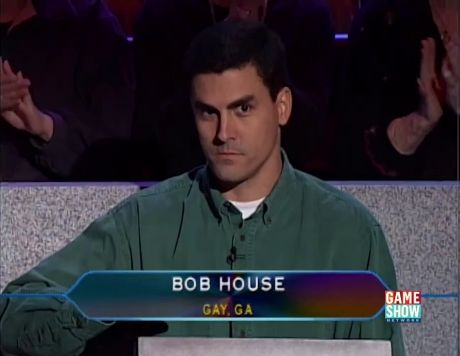 Bob House Who Wants To Be A Millionaire Wiki Fandom
