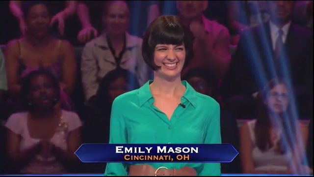 Emily Mason | Who Wants To Be A Millionaire Wiki | Fandom