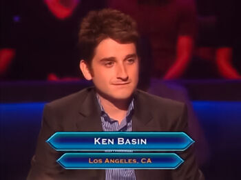 Ken Basin | Who Wants To Be A Millionaire Wiki | Fandom