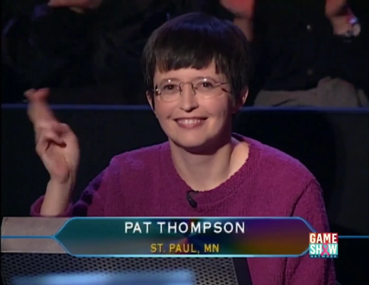 Pat Thompson Who Wants To Be A Millionaire Wiki Fandom