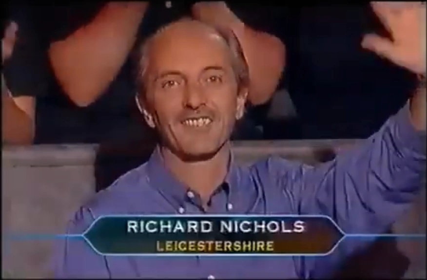 Richard Nichols Who Wants To Be A Millionaire Wiki Fandom