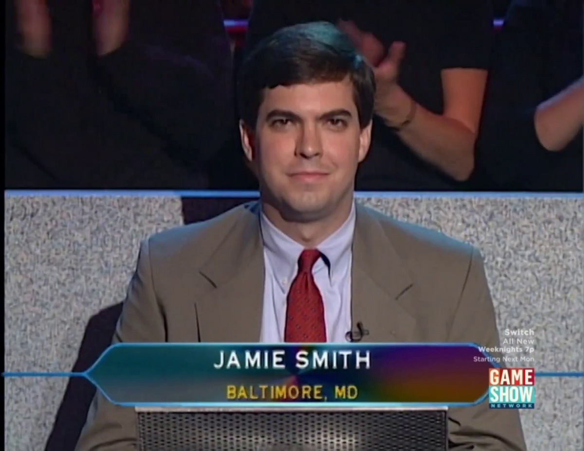 Jamie Smith | Who Wants To Be A Millionaire Wiki | Fandom