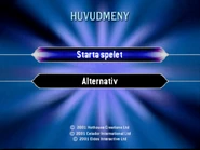 Main Menu (Sweden 2001)