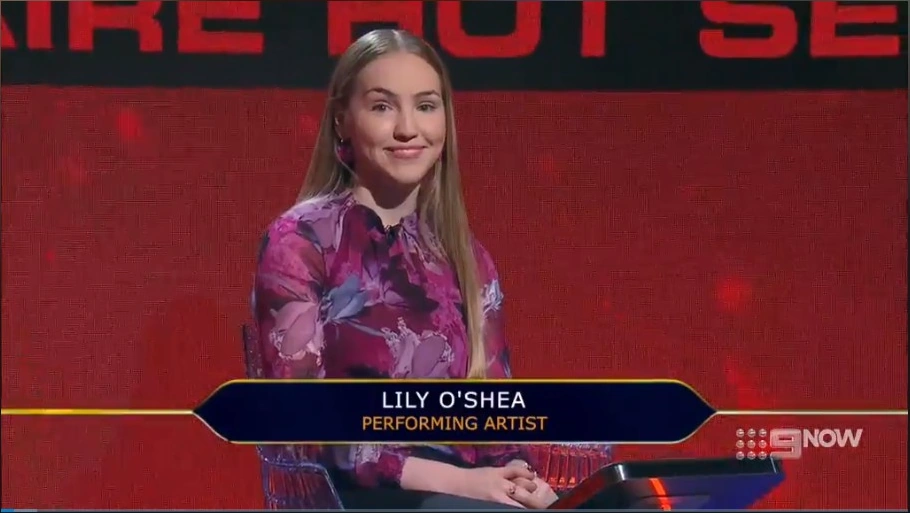 Lily O'Shea | Who Wants To Be A Millionaire Wiki | Fandom