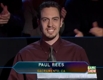 Paul Rees | Who Wants To Be A Millionaire Wiki | Fandom