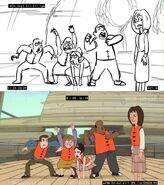 Some Like it Yacht - storyboard comparison 4