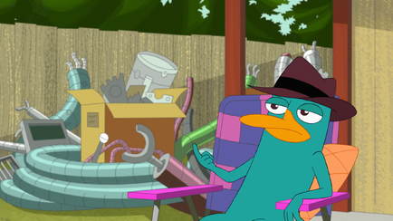 Click here to view more images from Perry the Platypus.