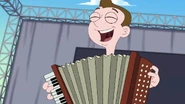 Milo on accordion.