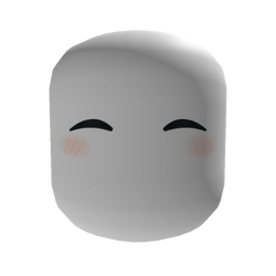 Joy Blush White Skin Mask - Roblox