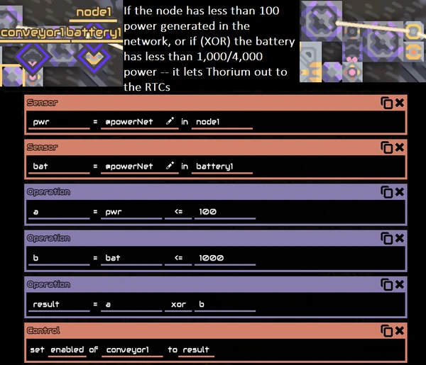 Guide Logic Basics Logic Examples Mindustry Unofficial Wiki Fandom