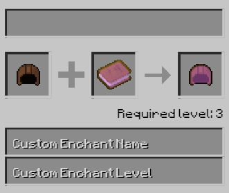 Enchanting leather armor
