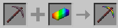 How to Make Tools Rainbow(Mine-craft.io)