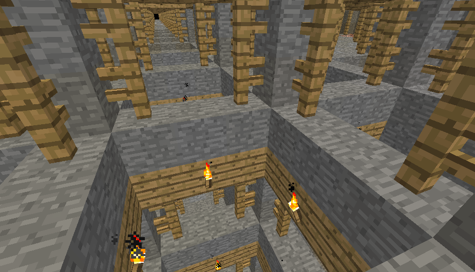 Here's some levels from The Backrooms, in Minecraft!