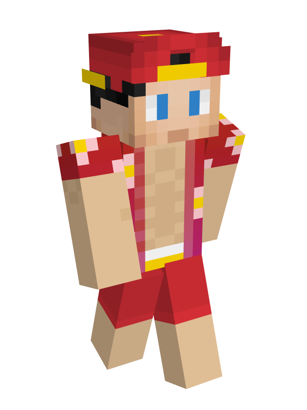 Red - Pokemon Adventures Minecraft Skin