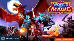 World of magic minecraft ps4 best sale
