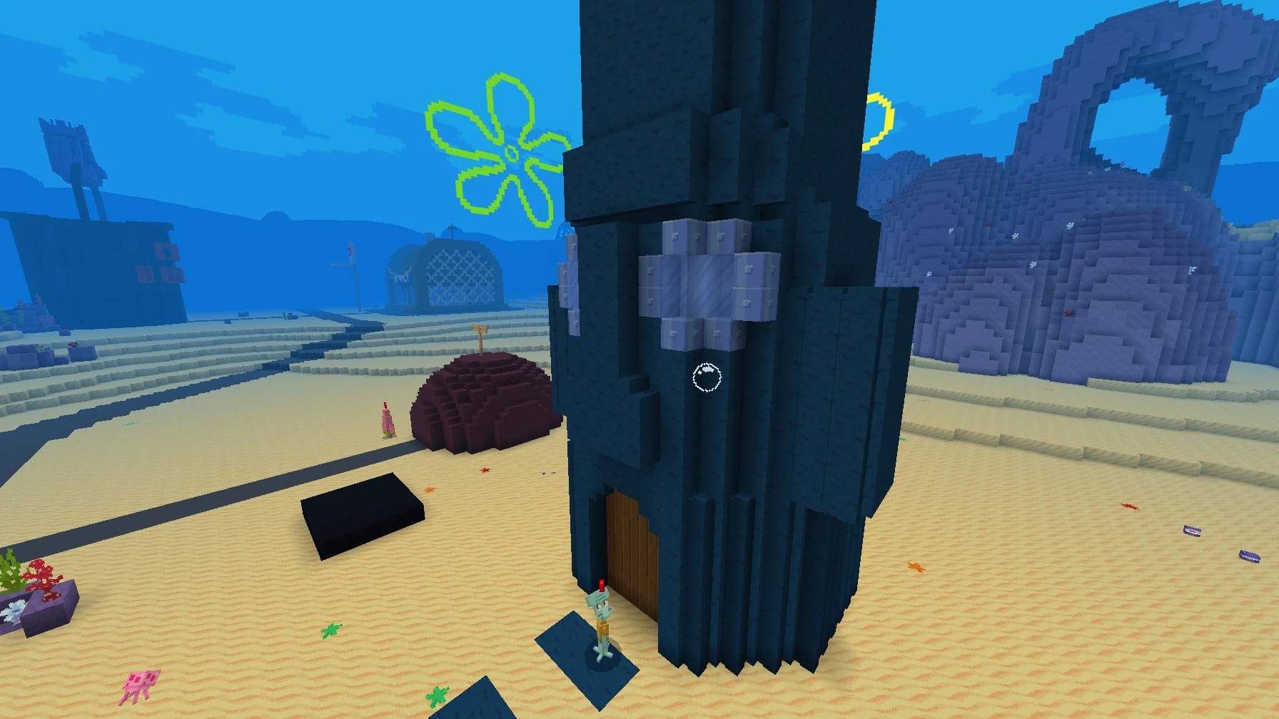 Squidward's House | Minecraft Marketplace Spongebob Wiki | Fandom, image size:1792x1008