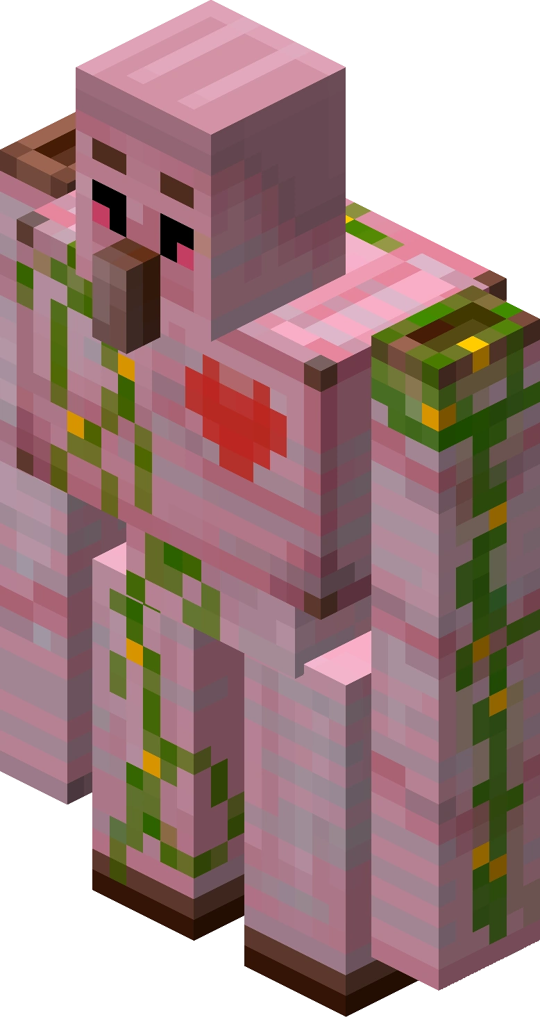 Pink Creeper° Minecraft Mob Skin