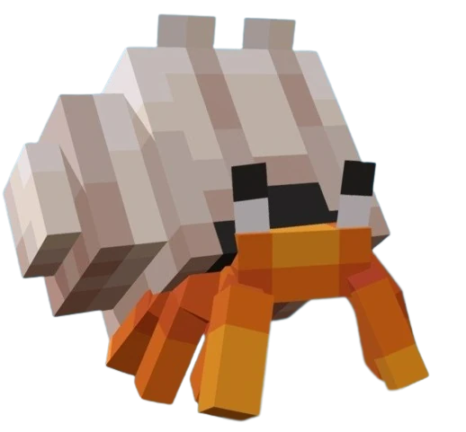 Hermit Crab | Minecraft Mobs Wiki | Fandom