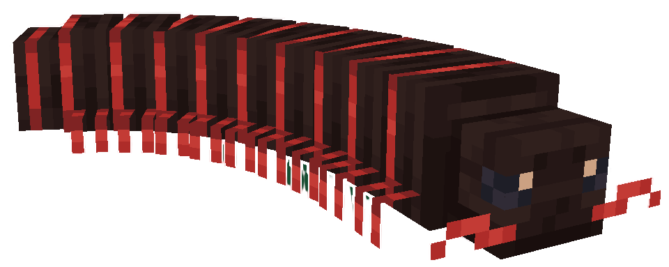 Red-Spined Millipede | Minecraft Mobs Wiki | Fandom
