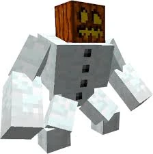lego minecraft mutant snow golem