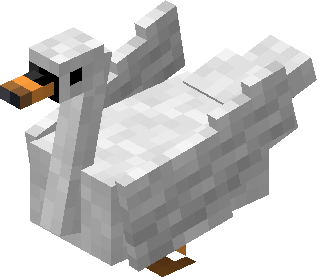 Скин гуся для майнкрафт