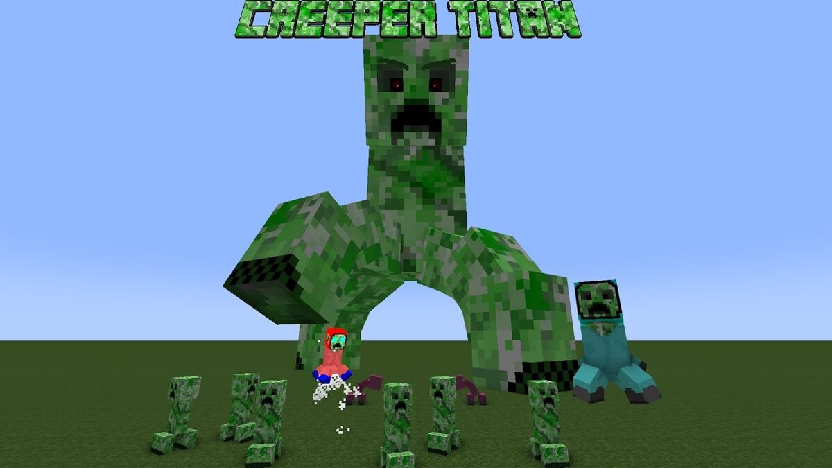 Creeper Titan Minecraft Mobs Wiki Fandom 3325